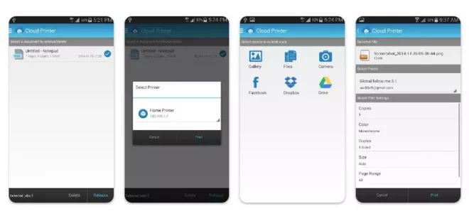 Instal Aplikasi Cloud Print di HP Android