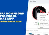 Cara Download Foto Profil Whatsapp Teman Tanpa Aplikasi Tambahan
